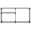 Berkfield Console Table Grey Sonoma 145x22.5x75 cm Engineered Wood 3