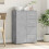 Berkfield Sideboard Concrete Grey 60x31x84 cm Engineered Wood 3