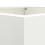 Berkfield Planter White 52x48x75 cm Steel 7