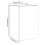 Berkfield Planter White 52x48x75 cm Steel 9