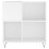 Berkfield Record Cabinet White 84.5x38x89 cm Engineered Wood 4