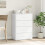 Berkfield Sideboard White 60x31x84 cm Engineered Wood 3
