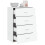 Berkfield Sideboard White 60x31x84 cm Engineered Wood 4