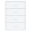 Berkfield Sideboard White 60x31x84 cm Engineered Wood 5