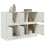 Berkfield Sideboard White 99x39x73 cm Steel 5