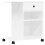 Berkfield Printer Stand with Wheels White 60x40x68.5 cm 2