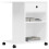 Berkfield Printer Stand with Wheels White 60x40x68.5 cm 4