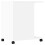 Berkfield Printer Stand with Wheels White 60x40x68.5 cm 7