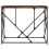 Berkfield Console Table Smoked Oak 100x40x80 cm Engineered Wood 4