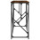Berkfield Console Table Smoked Oak 100x40x80 cm Engineered Wood 5