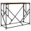 Berkfield Console Table Smoked Oak 100x40x80 cm Engineered Wood 6