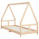 Berkfield Kids Bed Frame 80x200 cm Solid Wood Pine 3