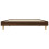 Berkfield Bed Frame without Mattress Brown Oak 90x200 cm Engineered Wood 6
