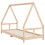 Berkfield Kids Bed Frame 80x200 cm Solid Wood Pine 6