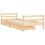 Berkfield Kids Bed Frame with Drawers 80x200 cm Solid Wood Pine 3