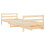 Berkfield Kids Bed Frame with Drawers 80x200 cm Solid Wood Pine 7