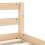 Berkfield Kids Bed Frame with Drawers 80x200 cm Solid Wood Pine 8
