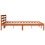 Berkfield Bed Frame without Mattress Wax Brown 120x190 cm Small Double Solid Wood Pine 5