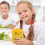 Bee Themed Children's Dinnerware Set with Divided Plate and ChildSized Spoon for Self Feeding 5