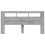 Berkfield LED Headboard Grey Sonoma 200 cm Engineered Wood 6