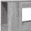 Berkfield LED Headboard Grey Sonoma 200 cm Engineered Wood 9