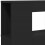 Berkfield LED Headboard Black 200 cm Engineered Wood 9