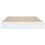 Berkfield Bed Frame without Mattress White 90x190 cm Single Engineered Wood 4