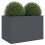 Berkfield Planter Anthracite 62x47x46 cm Steel 4