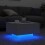 Berkfield Coffee Table with LED Lights White 55x55x31 cm 4
