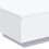 Berkfield Coffee Table with LED Lights White 55x55x31 cm 10