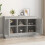 Berkfield Sideboard Concrete Grey 102x35x60 cm Engineered Wood 3