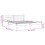 Berkfield Bed Frame without Mattress Wax Brown 200x200 cm Solid Wood Pine 9