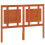 Berkfield Headboard Wax Brown 135 cm Solid Wood Pine 6