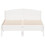 Berkfield Bed Frame without Mattress White 135x190 cm Double Solid Wood Pine 4