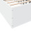 Berkfield Bed Frame without Mattress White 75x190 cm Small Single Engineered Wood 8
