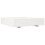 Berkfield Garden Planter White 110x110x26.5 cm Solid Wood Pine 2