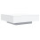Berkfield Coffee Table with LED Lights White 100x100x31 cm 3