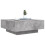 Berkfield Coffee Table Concrete Grey 80x80x31 cm Engineered Wood 4