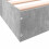 Berkfield Bed Frame without Mattress Concrete Grey 180x200 cm 8