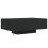 Berkfield Coffee Table with LED Lights Black 85x55x31 cm 8