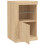 Berkfield Side Cabinet with LED Lights Sonoma Oak Engineered Wood 6