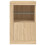 Berkfield Side Cabinet with LED Lights Sonoma Oak Engineered Wood 7