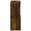 Berkfield Side Cabinet with LED Lights Smoked Oak Engineered Wood 8