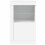Berkfield Side Cabinets with LED Lights 2 pcs White Engineered Wood 8