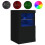 Berkfield Side Cabinets with LED Lights 2 pcs Black Engineered Wood 5