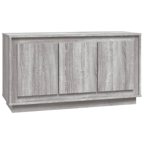 Berkfield Sideboard Grey Sonoma 102x35x55 cm Engineered Wood 1
