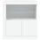 Berkfield Sideboard with LED Lights White 60.5x37x67 cm 6