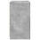 Berkfield Side Cabinet with LED Lights Concrete Grey Engineered Wood 8