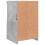 Berkfield Side Cabinet with LED Lights Concrete Grey Engineered Wood 9