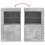 Berkfield Side Cabinet with LED Lights Concrete Grey Engineered Wood 10